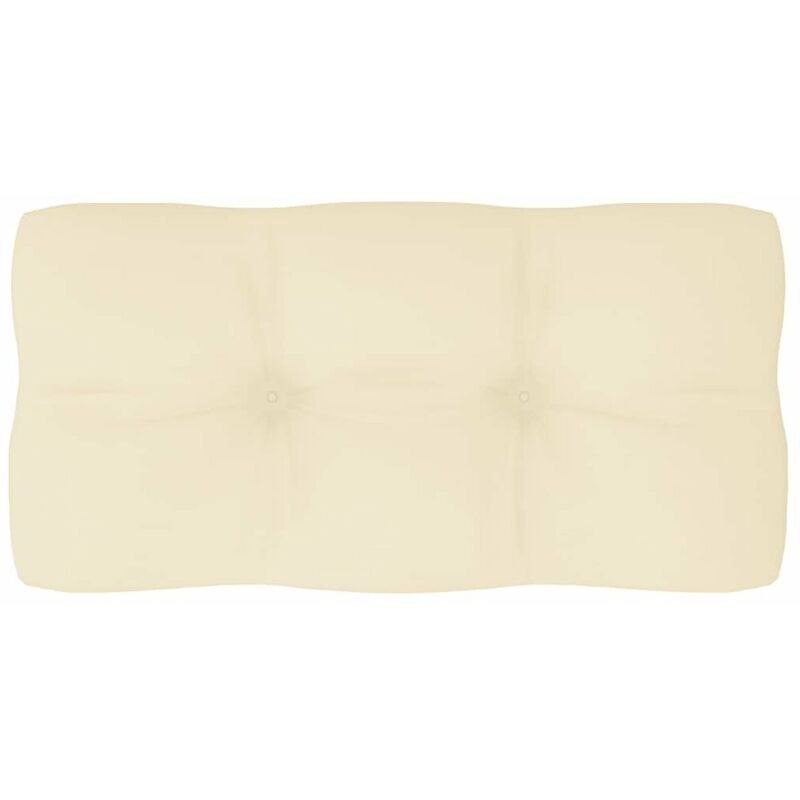 

Cojin para sofa de palets color crema 80x40x12 cm