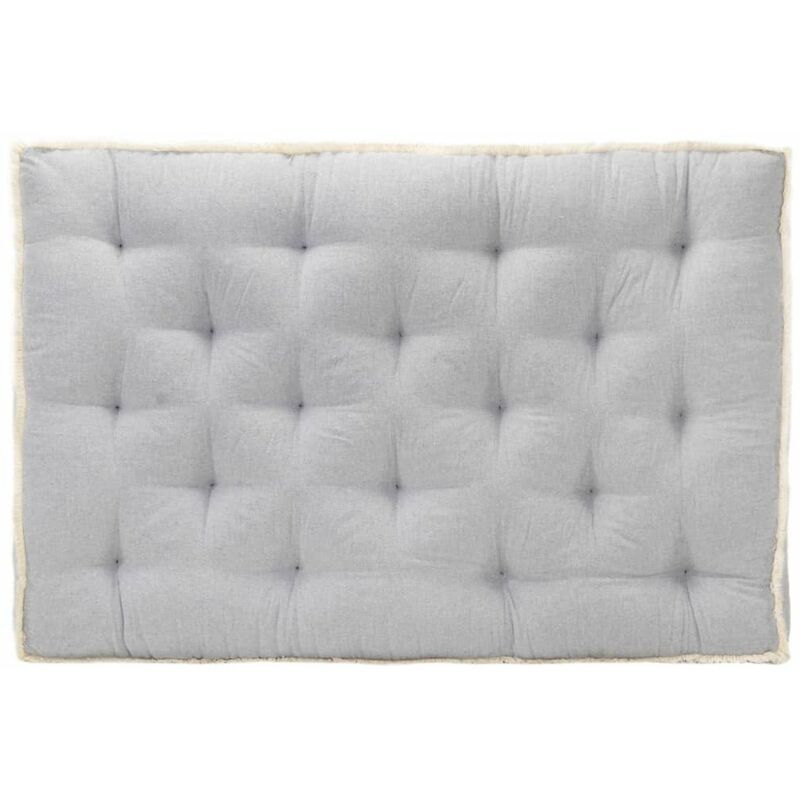 

Cojin para sofa de palets gris 120x80x10 cm