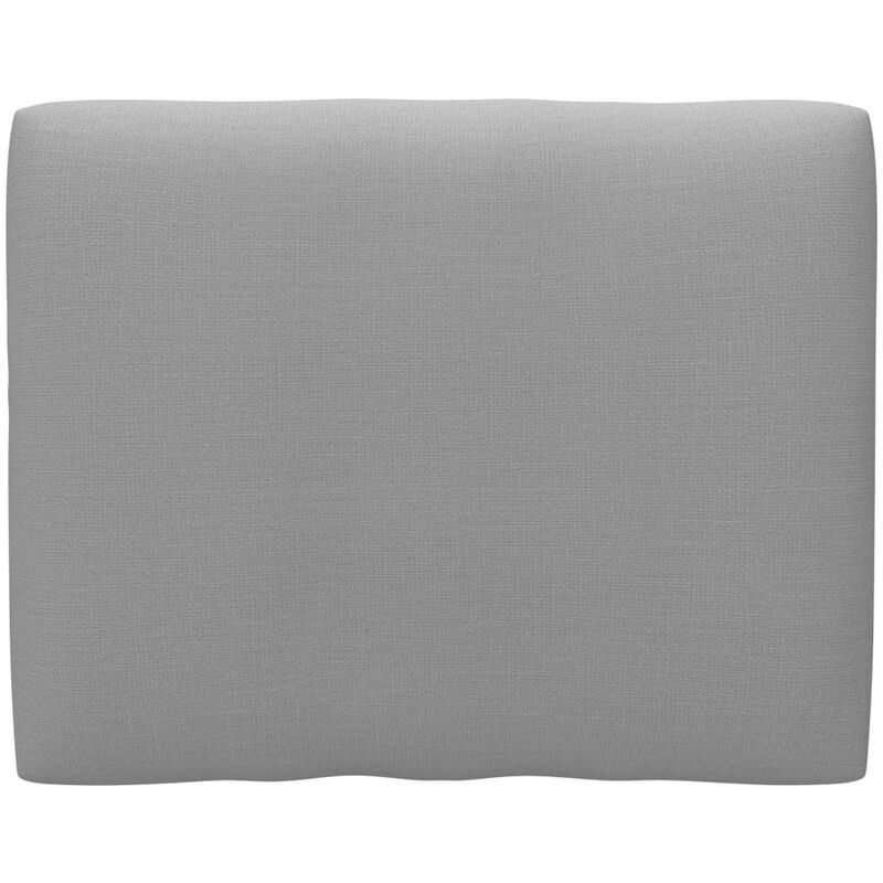 

Cojín para sofá de palets gris 50x40x12 cm