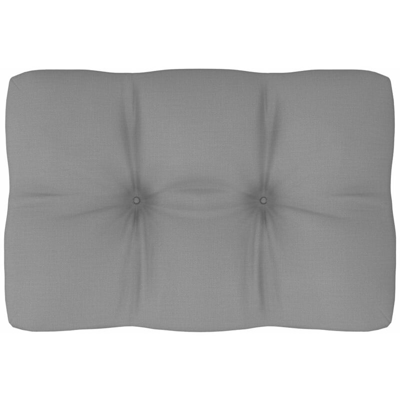

Cojin para sofa de palets gris 60x40x12 cm