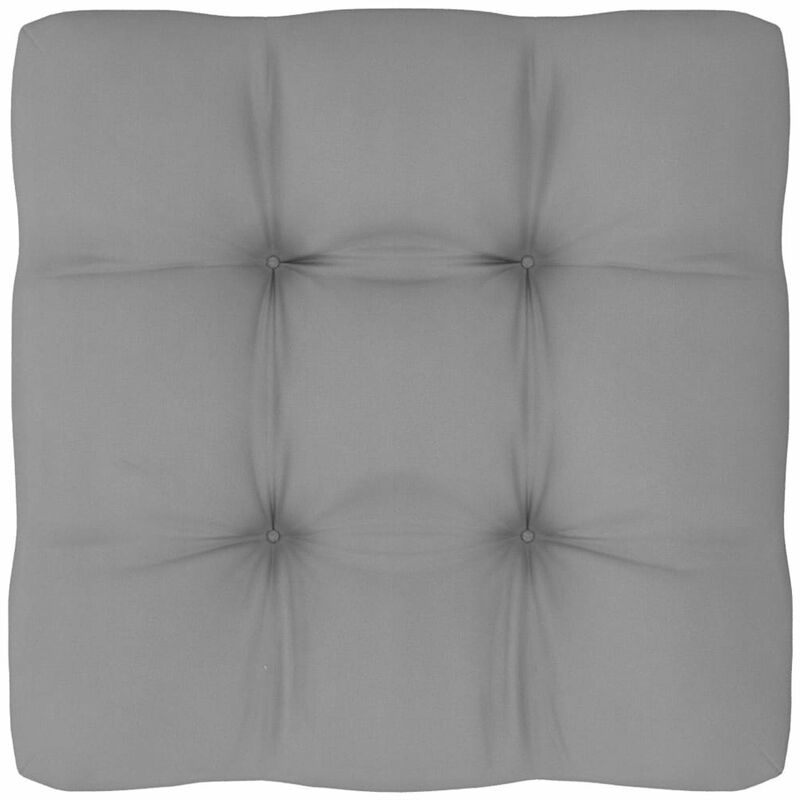 

Cojin para sofa de palets gris 60x60x12 cm