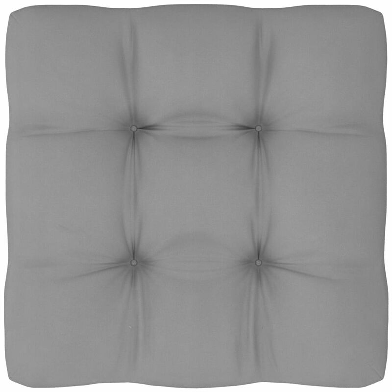 

Cojin para sofa de palets gris 80x80x12 cm