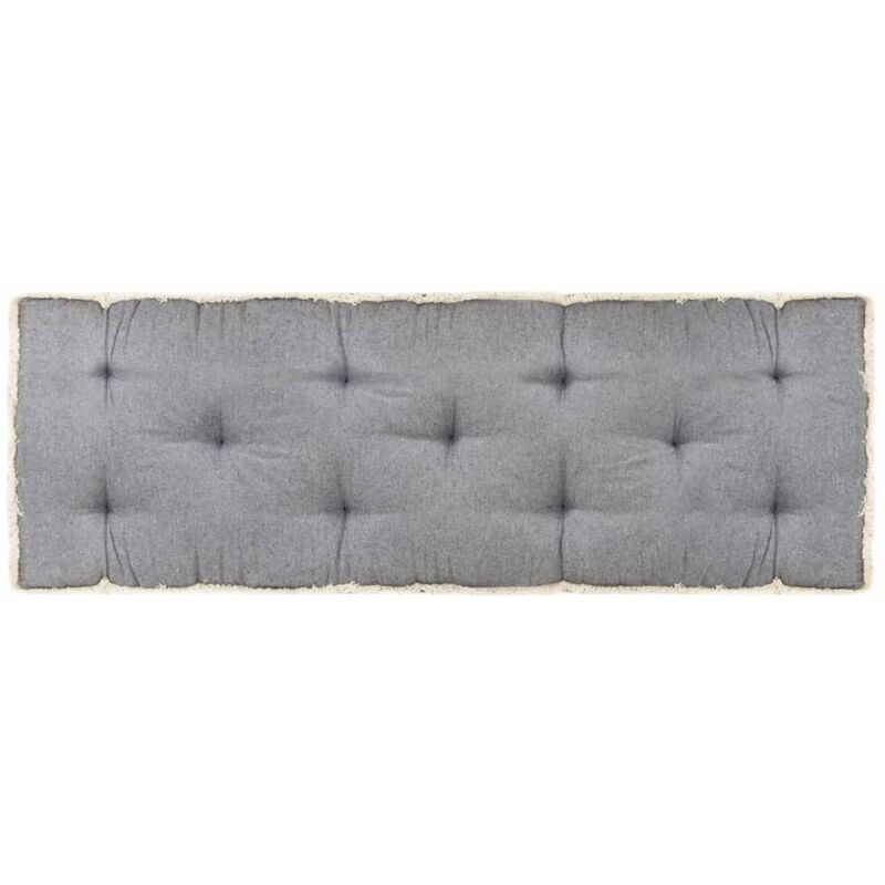 

Cojin para sofa de palets gris antracita 120x40x7 cm
