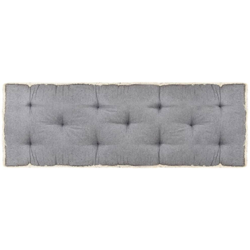 

Cojin para sofa de palets gris antracita 120x40x7 cm