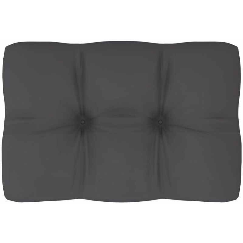 

Cojin para sofa de palets gris antracita 60x40x12 cm