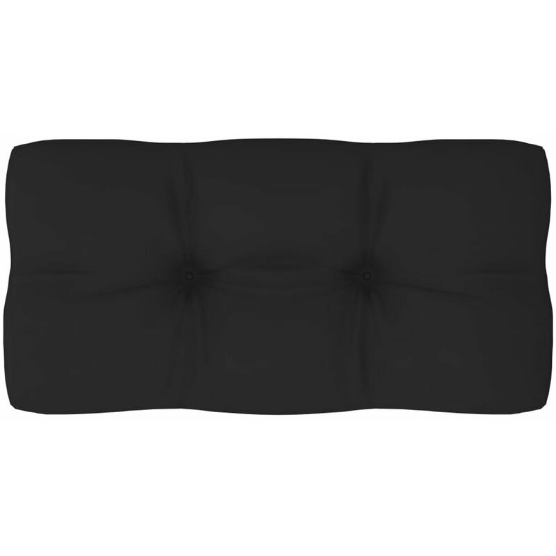 

Cojin para sofa de palets negro 80x40x12 cm