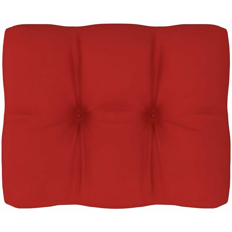 

Happyshopping - Cojin para sofa de palets rojo 50x40x12 cm