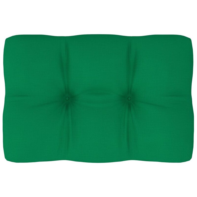

Cojín para sofá de palets verde 60x40x12 cm
