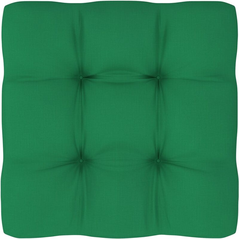 

Cojín para sofá de palets verde 60x60x12 cm
