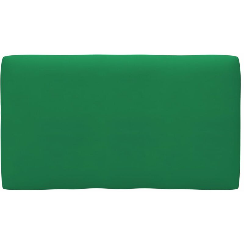 

Cojín para sofá de palets verde 70x40x12 cm