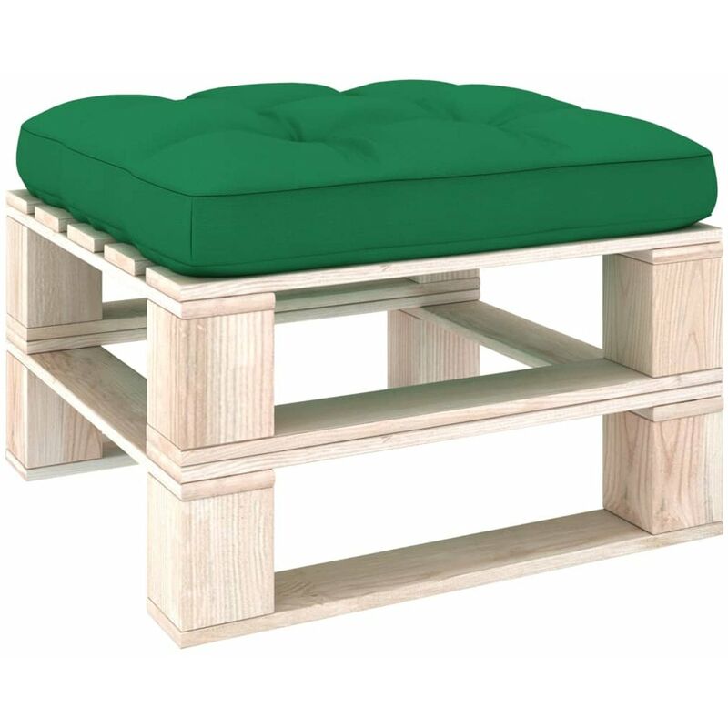 

Cojin para sofa de palets verde 70x70x12 cm