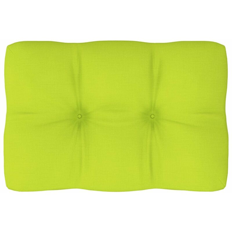 

Cojin para sofa de palets verde brillante 60x40x12 cm