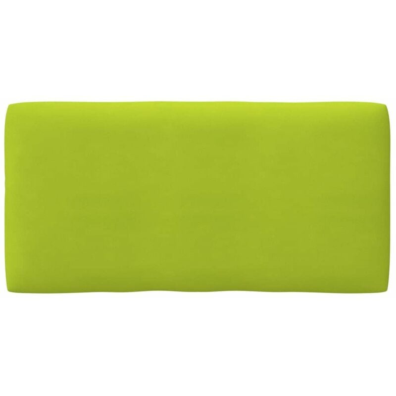 

Cojin para sofa de palets verde brillante 80x40x12 cm