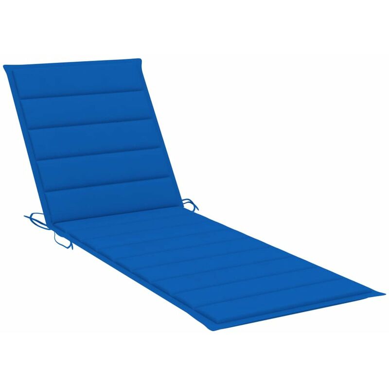 

Cojin para tumbona tela azul royal 200x70x4 cm