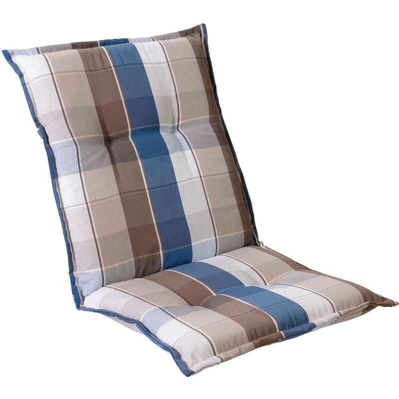 

Cojín Prato funda de sillón de jardín de respaldo bajo poliéster 50x100x8cm