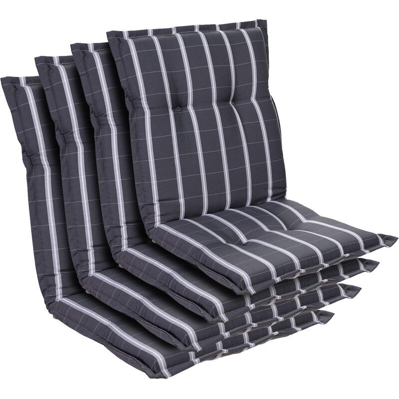 

Cojín Prato funda de sillón de jardín de respaldo bajo poliéster 50x100x8cm