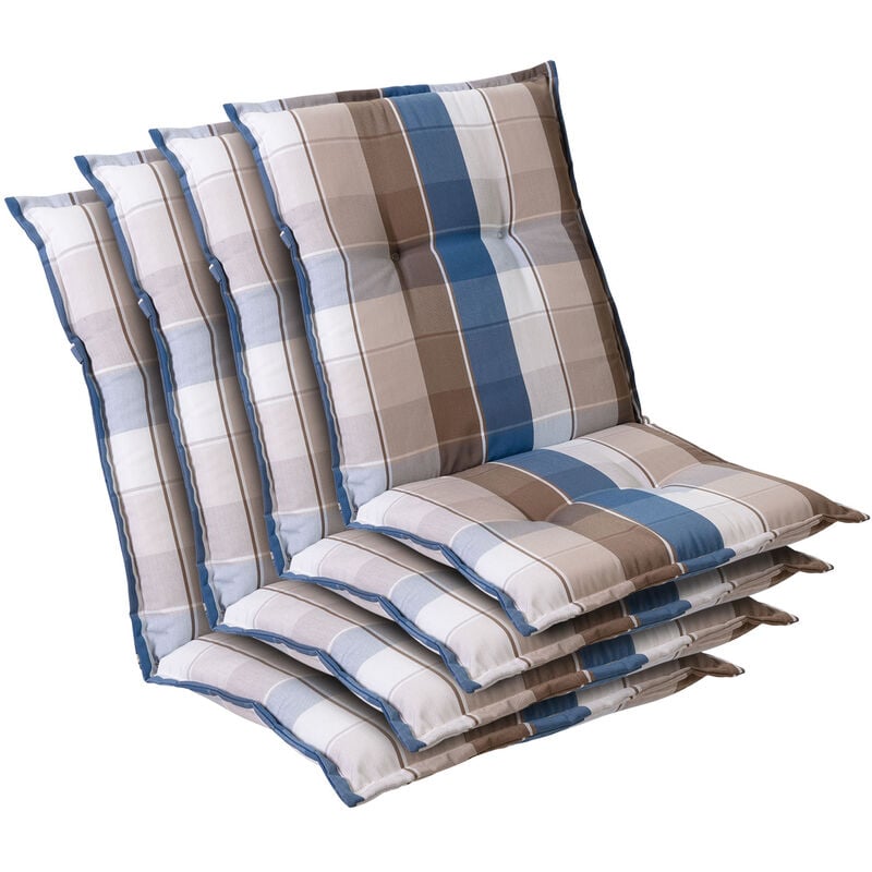 

Cojín Prato funda de sillón de jardín de respaldo bajo poliéster 50x100x8cm