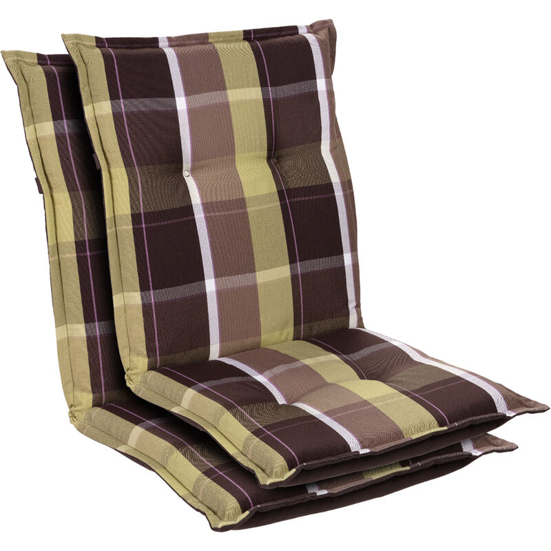 

Cojín Prato funda de sillón de jardín de respaldo bajo poliéster 50x100x8cm