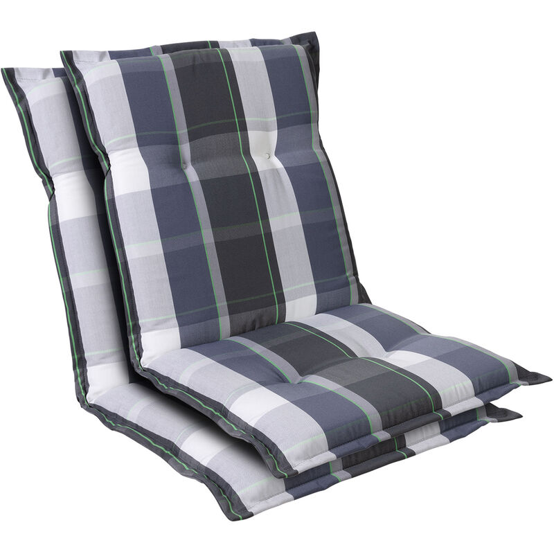 

Cojín Prato funda de sillón de jardín de respaldo bajo poliéster 50x100x8cm