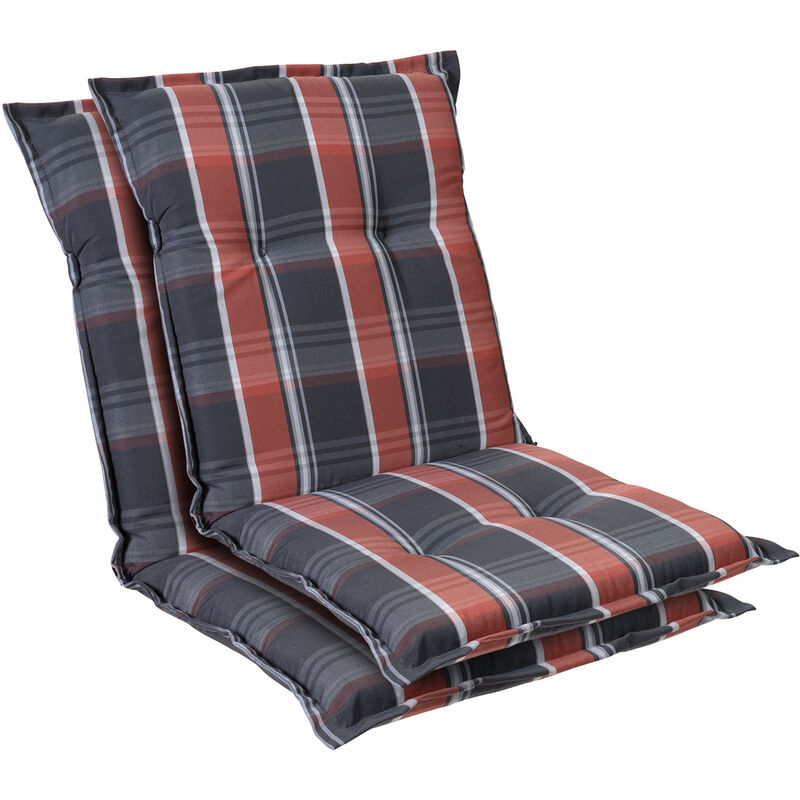 

Cojín Prato funda de sillón de jardín de respaldo bajo poliéster 50x100x8cm