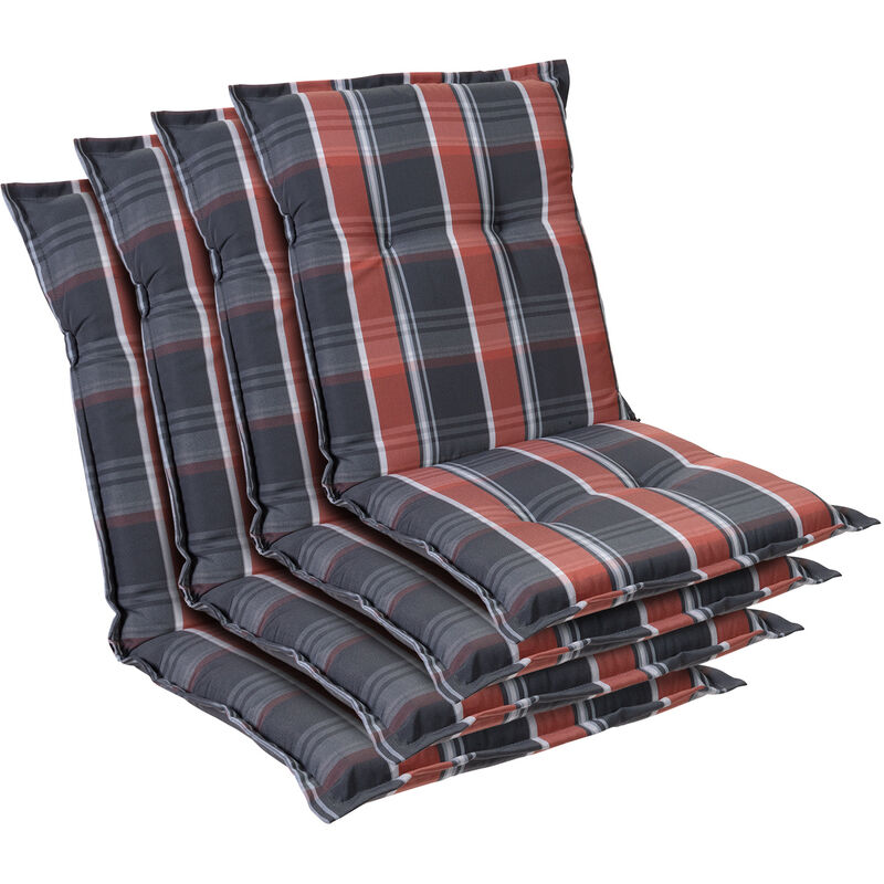 

Cojín Prato funda de sillón de jardín de respaldo bajo poliéster 50x100x8cm