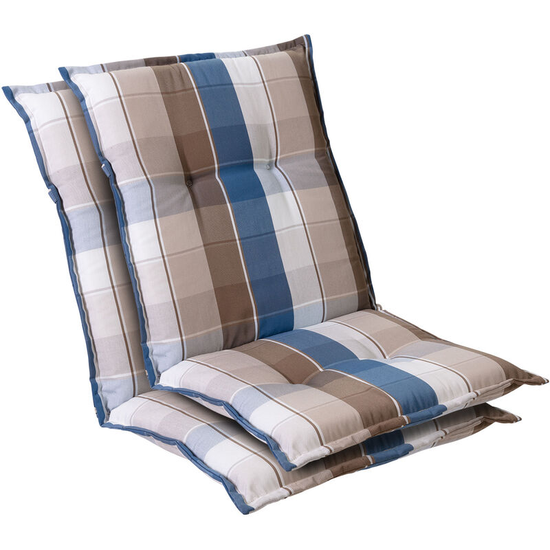 

Cojín Prato funda de sillón de jardín de respaldo bajo poliéster 50x100x8cm