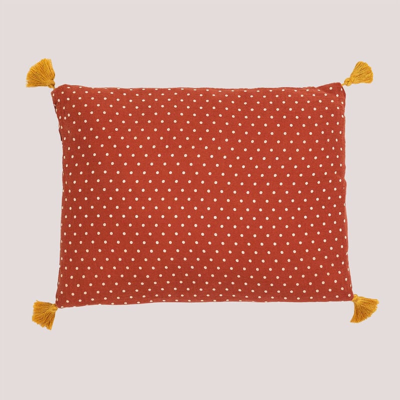 

Cojín Rectangular en Algodón (30x40 cm) Danika Terracota - Sklum