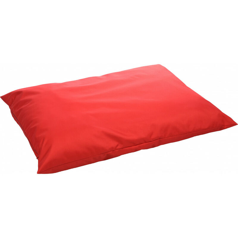 

Cojín rectangular MOONBAY rojo. 100 x 70 cm x 16 cm. para perros