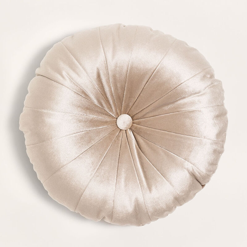 

Cojín Redondo en Terciopelo (Ø38 cm) Kumba SKLUM - Marrón Trigo Marrón Trigo