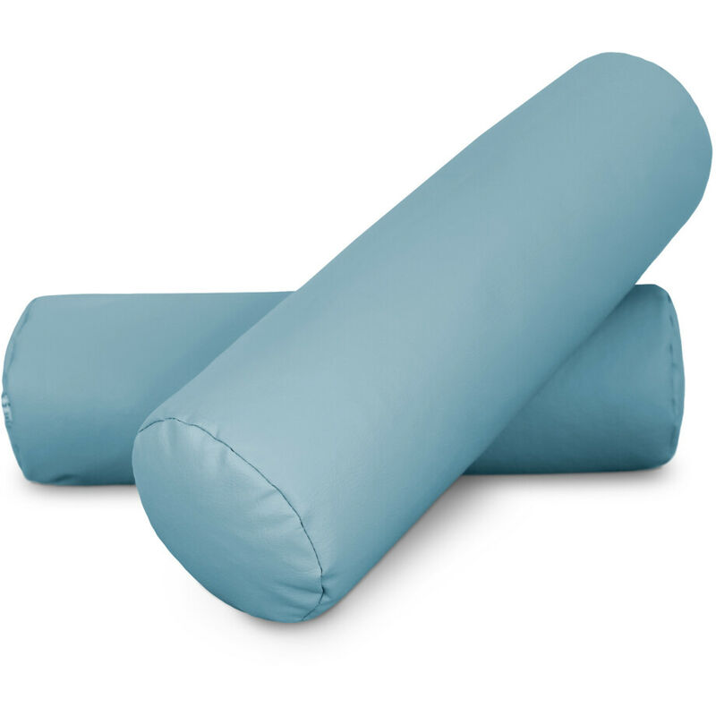 

Happers - Cojin rodillo 50x15 Azul Cielo PACK 2 UNIDADES 50x15 Azul Cielo