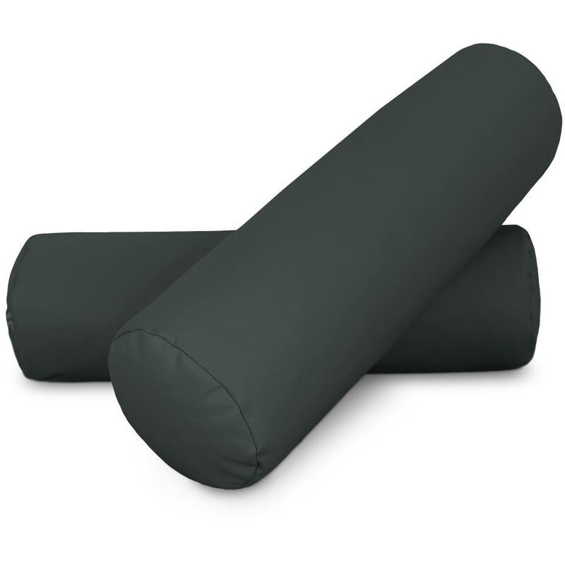 

Happers - Cojin rodillo 50x15 Gris PACK 2 UNIDADES 50x15 Gris