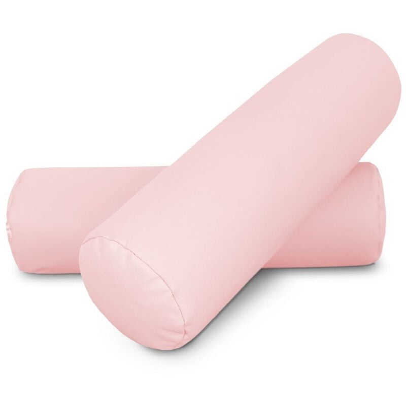 

Happers - Cojin rodillo 50x15 Rosa PACK 2 UNIDADES 50x15 Rosa