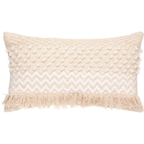 Cojín Sabbia beige cobre arena 30x50cm - Atmosphera créateur d'intérieur