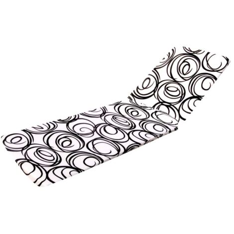 Cojin tumbona 120x50x15cm monob. teplas text estampado 84263