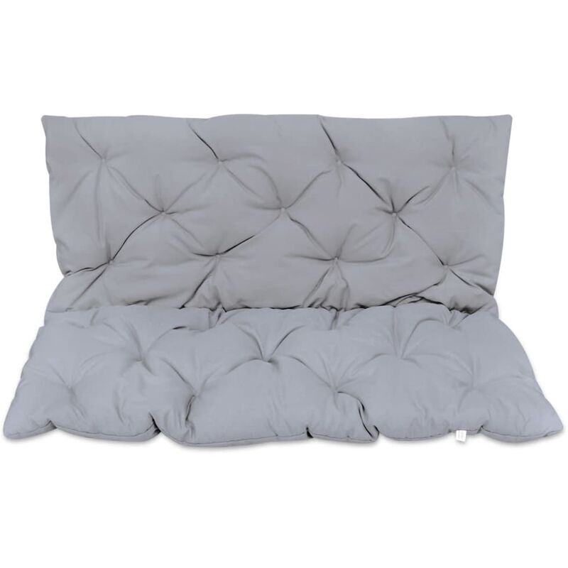

vidaXL Cojín de Balancín para Jardín 120 cm Gris - Gris