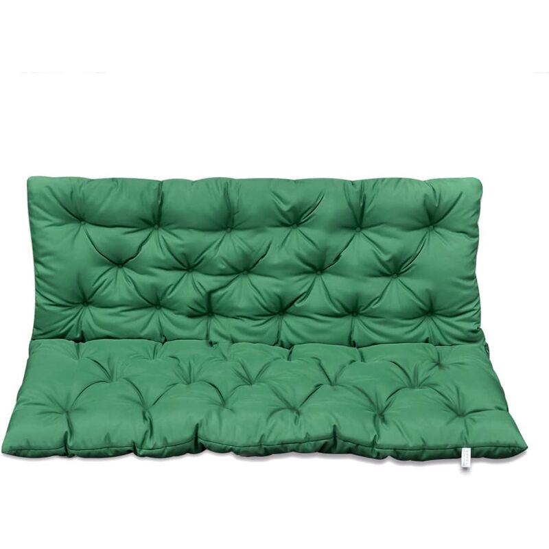 

vidaXL Cojín de Balancín para Jardín 120 cm Verde - Verde