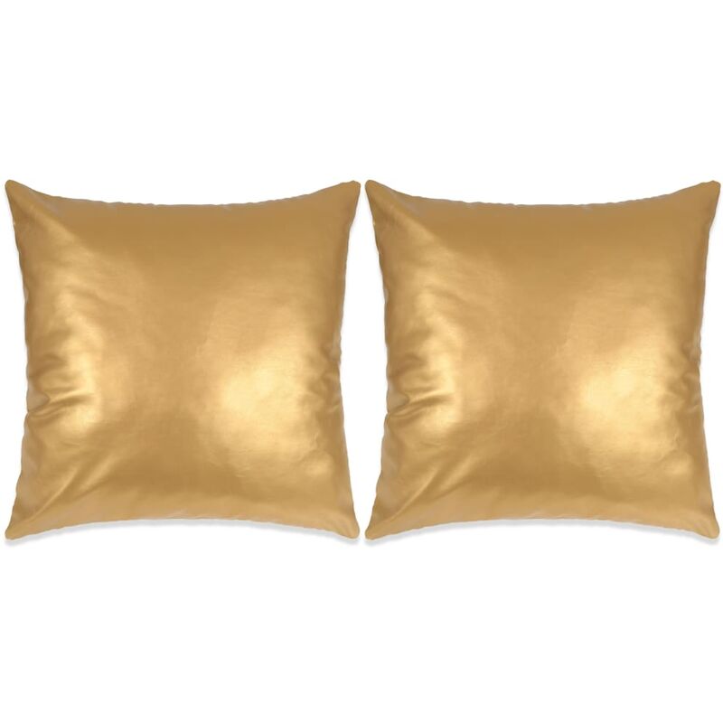 

Cojines de polieuretano dorado 60x60 cm 2 unidades - Oro