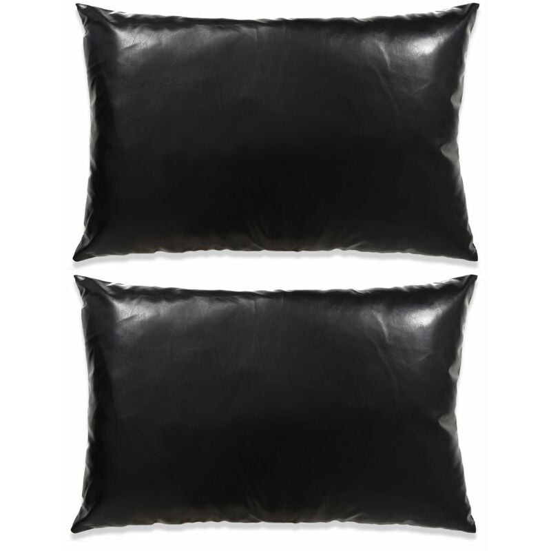 

Cojines de polieuretano negro 40x60 cm 2 unidades