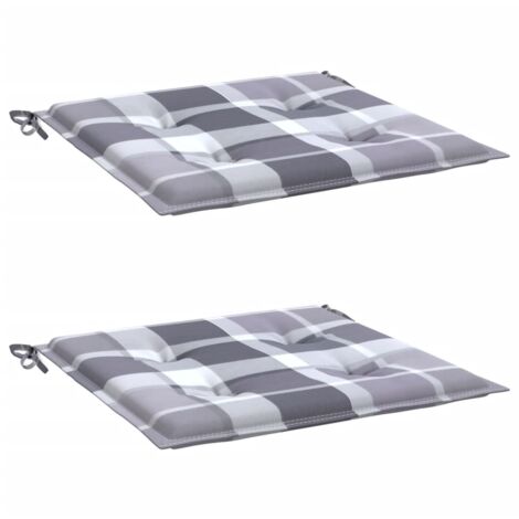 vidaXL 2/4/6x Cojines para Silla Jardín Tela Asiento Tumbona Patio Multimodelo