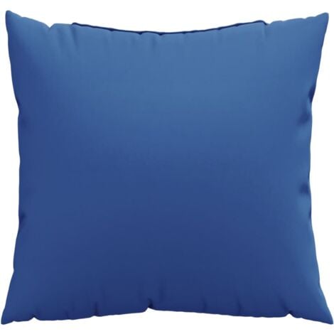 Cojines de sofá 4 unidades tela azul royal 50x50 cm vidaXL
