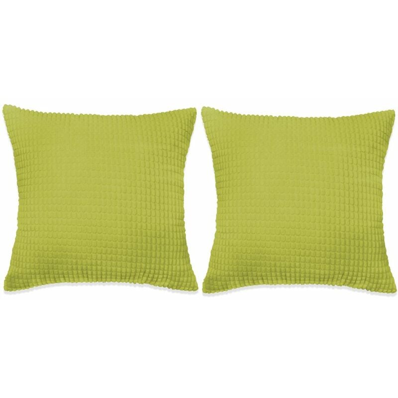 

Cojines de terciopelo 60x60 cm verde 2 unidades