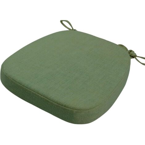 Cojines para sillas de comedor, cojines con correas, cojines de espuma viscoelástica, cojines antideslizantes para sillas de cocina, oficina o jardín (Color 13, 43 x 40 x 8 cm)