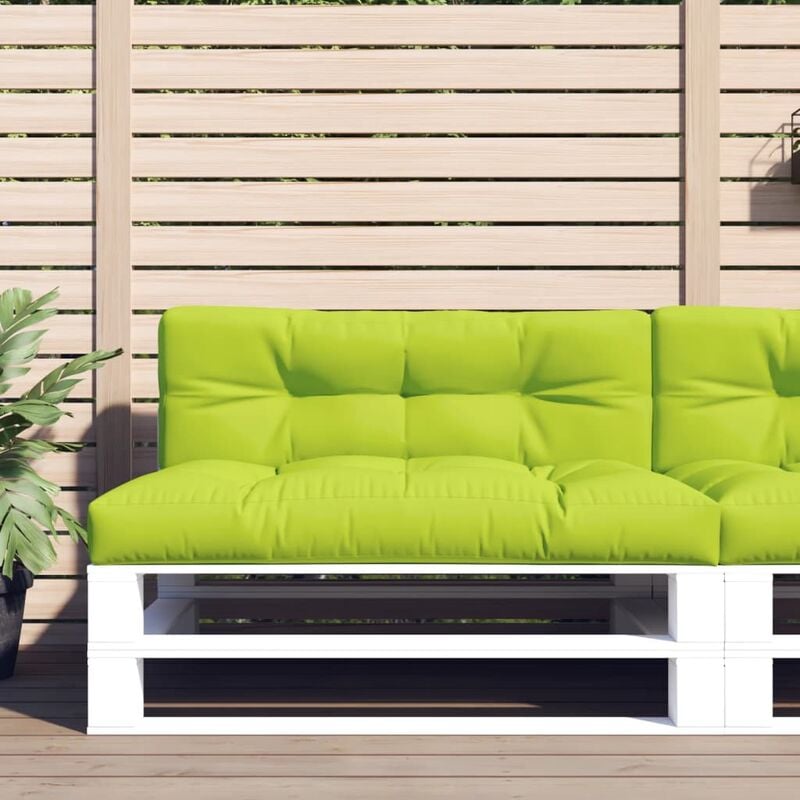 

Cojines para sofá de palets 2 piezas verde brillante - Verde