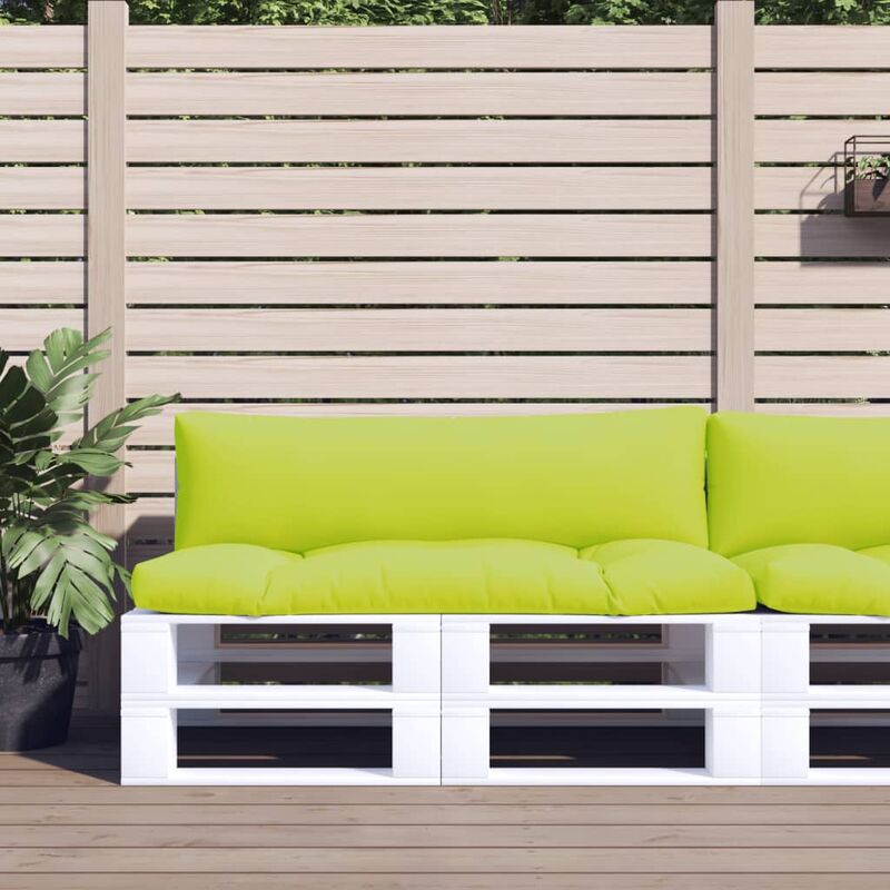 

Cojines para sofá de palets 2 piezas verde brillante - Verde