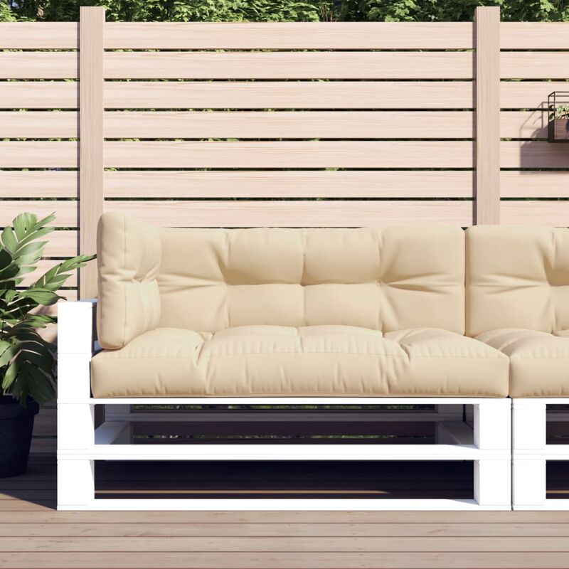 

Cojines para sofá de palets 3 piezas beige - Beige