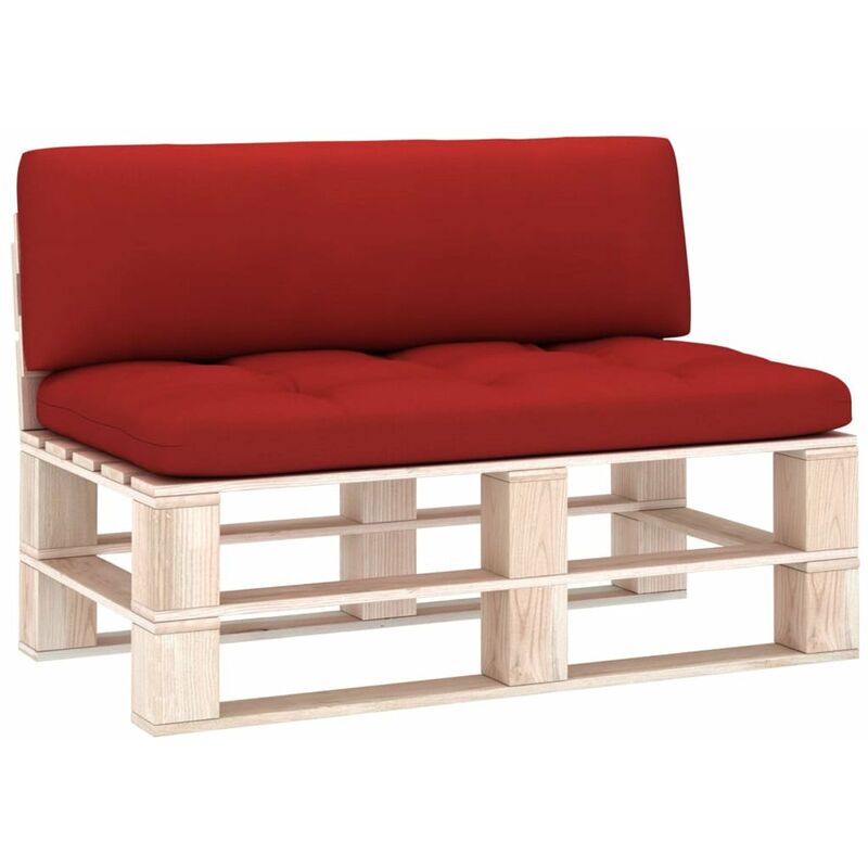 

Happyshopping - Cojines para sofa de palets 2 piezas rojo