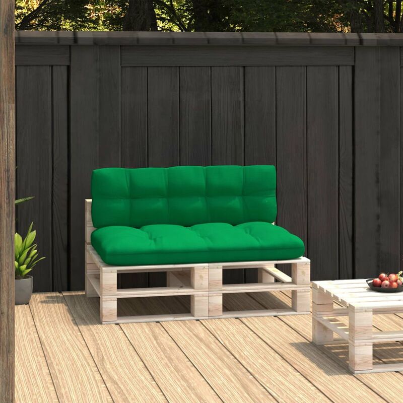 

Happyshopping - Cojines para sofa de palets 2 piezas verde