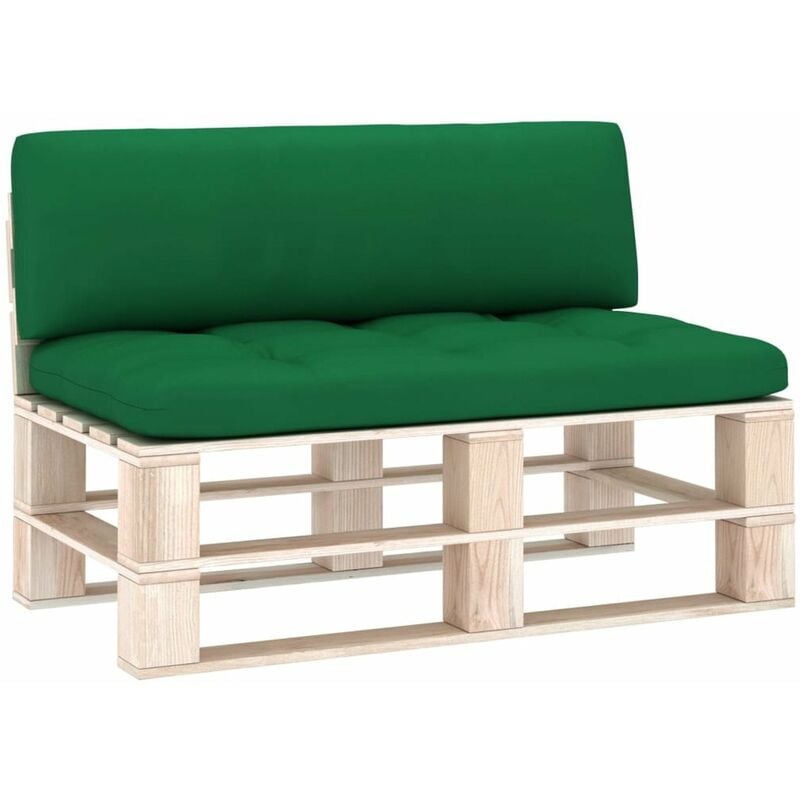 

Happyshopping - Cojines para sofa de palets 2 piezas verde