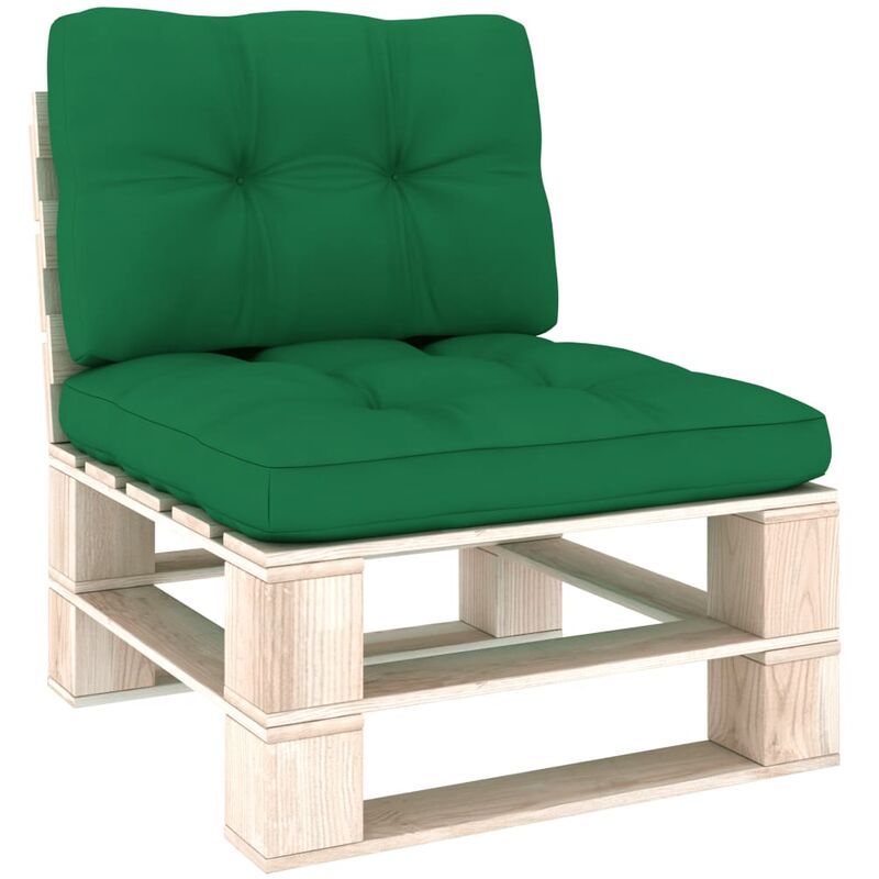 

Cojines para sofá de palets 2 piezas verde