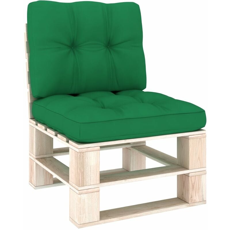 

Cojines para sofá de palets 2 piezas verde